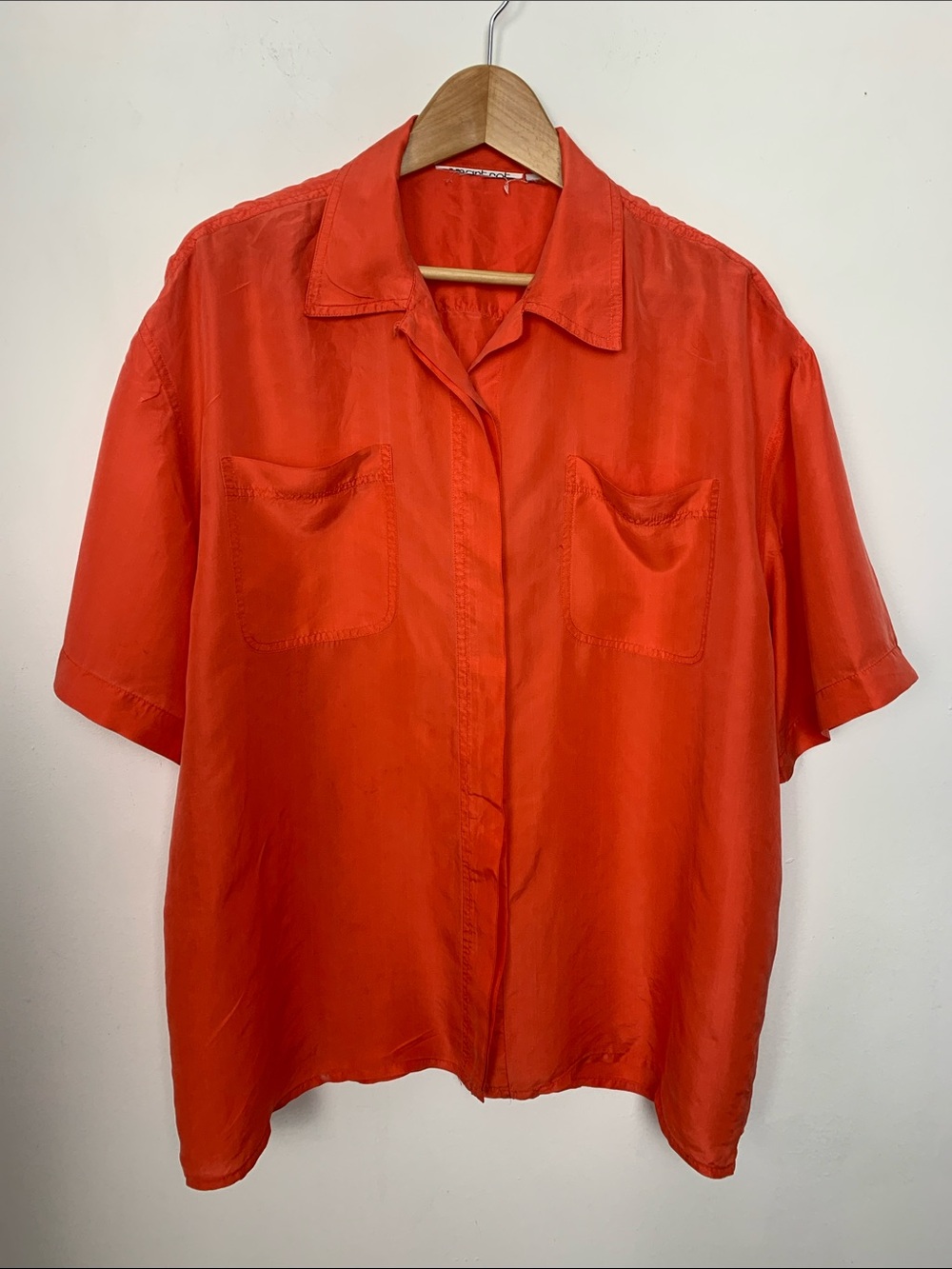 Vintage 80s Smart Set Silk Blouse
